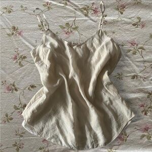aritzia silk tank 𐙚🧸ྀི